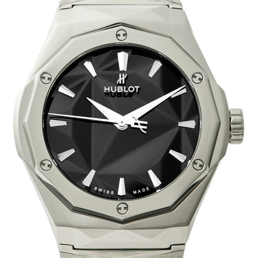 Pre-owned Hublot Classic Fusion Orlinski Titanium 40 mm reference 550.NS.1800.NS.ORL22 in Geneva - Certified pre-owned - Minty Watches
