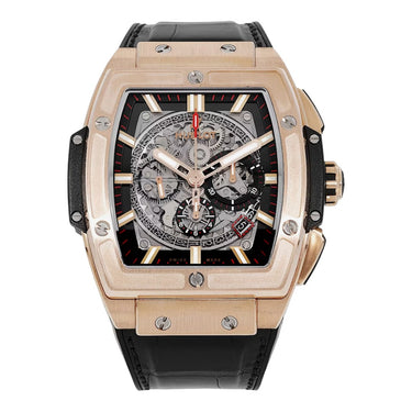 Pre-owned Hublot Spirit of Big Bang King Gold 45 mm reference 601.OX.0183.LR in Geneva - Certified pre-owned - Minty Watches