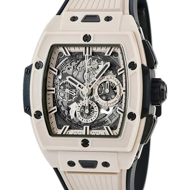 Pre-owned Hublot Spirit of Big Bang Beige Ceramic Limited Edition 42 mm reference 642.CZ.6110.RX in Geneva - Certified pre-owned - Minty Watches