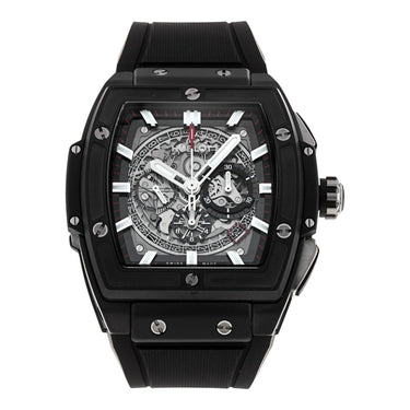 Pre-owned Hublot Spirit of Big Bang "Magic Black" 51x45mm Skeleton Dial ref 601.CI.0173.RX in Geneva - Certified pre-owned - Minty Watches