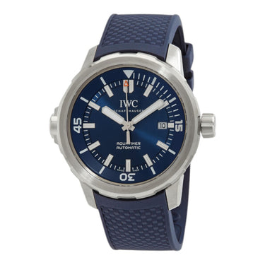 Pre-owned IWC Aquatimer Automatic Blue Dial 42 mm reference IW328801 in Geneva - Certified pre-owned - Minty Watches