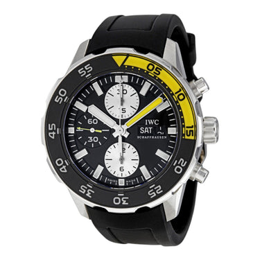 Pre-owned IWC Aquatimer Chronograph 44 mm Black Dial Automatic reference IW376702 in Geneva - Certified pre-owned - Minty Watches