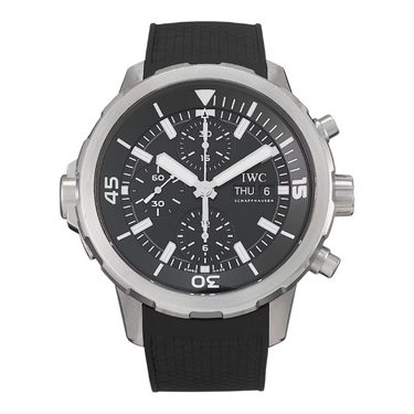 Pre-owned IWC Aquatimer Chronograph reference IW376803 in Geneva - Certified pre-owned - Minty Watches