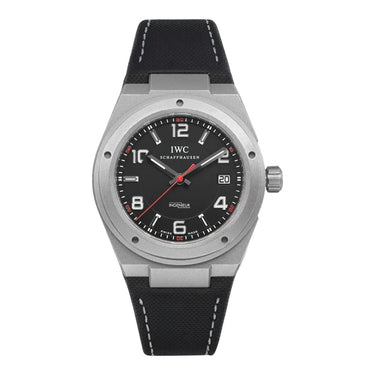 Pre-owned IWC Ingenieur Automatic AMG 41 mm Titanium Black Dial reference IW322703 in Geneva - Certified pre-owned - Minty Watches