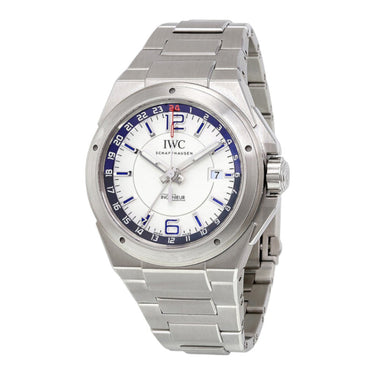 Pre-owned IWC Ingenieur Dual Time 43 mm Silver Dial Automatic reference IW324404 in Geneva - Certified pre-owned - Minty Watches
