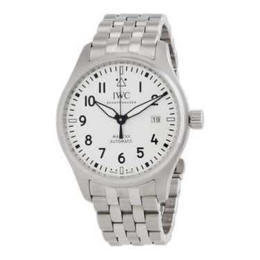 Pre-owned IWC Pilot's Watch Mark XX 40 mm White Dial Automatic reference IW328208 in Geneva - Certified pre-owned - Minty Watches