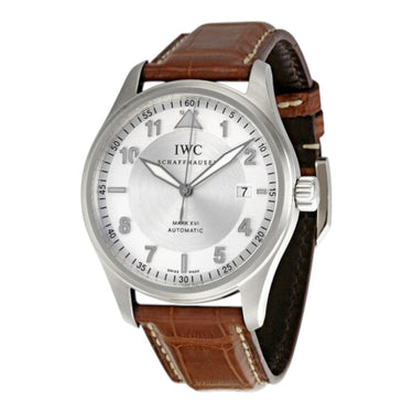 Pre-owned IWC Pilot's Watch Spitfire Mark XVI Silver Dial 39mm Automatic reference IW325502 in Geneva - Certified pre-owned - Minty Watches