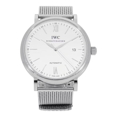 Pre-owned IWC Portofino Automatic 40 mm Silver Dial reference IW356505 in Geneva - Certified pre-owned - Minty Watches