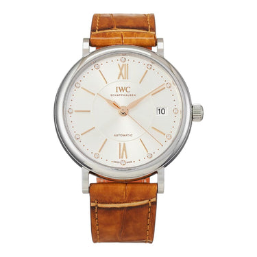 Pre-owned IWC Portofino Midsize Automatic 37mm Silver Dial Automatic reference IW458101 in Geneva - Certified pre-owned - Minty Watches