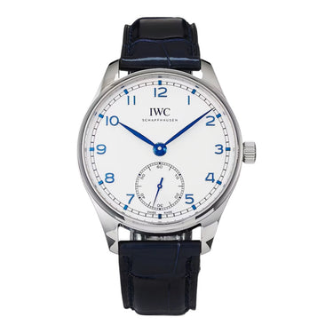 Pre-owned IWC Portugieser Automatic 40,4 mm Silver Dial Automatic reference IW358304 in Geneva - Certified pre-owned - Minty Watches