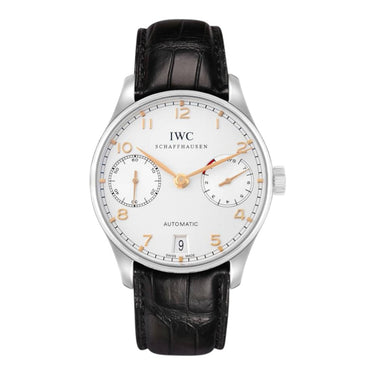 Pre-owned IWC Portuguese Automatic 42,3 mm Silver Dial reference IW500114 in Geneva - Certified pre-owned - Minty Watches