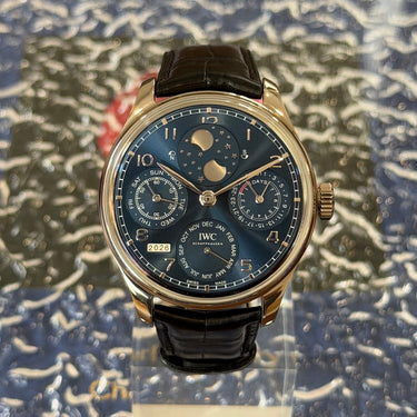 Pre-owned certified IWC Portuguese Perpetual Calendar reference IW503401 from 2021 in Geneva - Certified pre-owned - Minty Watches