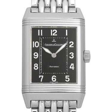 Pre-owned Jaeger-Lecoultre Grande Reverso 36,2x26mm Quartz Black Dial ref Q2798470(270.8.08) in Geneva - Certified pre-owned - Minty Watches
