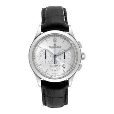 Pre-owned JaegerLeCoultre Master Chronograph 40 mm Silver Dial Automatic reference Q1538420 in Geneva - Certified pre-owned - Minty Watches