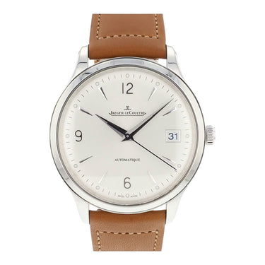 Pre-owned Jaeger-Lecoultre Master Control Date 40 mm Silver Dial Automatic reference Q4018420 in Geneva - Certified pre-owned - Minty Watches