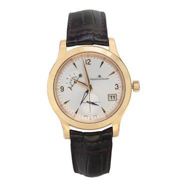 Pre-owned Jaeger-LeCoultre Master Control Hometime Automatic 40mm reference Q1622420 in very good condition in Geneva - Certified pre-owned - Minty Watches