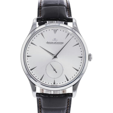 Pre-owned Jaeger-Lecoultre Master Ultra Thin Date Silver Dial Automatic reference Q1358420 in Geneva - Certified pre-owned - Minty Watches