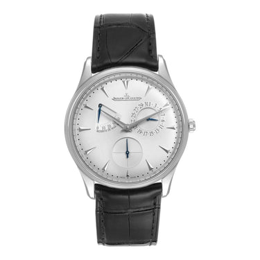 Pre-owned Jaeger-LeCoultre Master Ultra Thin Power Reserve 39mm Silver Dial ref Q1378420 in Geneva - Certified pre-owned - Minty Watches