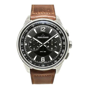 Pre-owned Jaeger-Lecoultre Polaris Chronograph Black Dial 42mm reference Q9028471/842.8.C1.S in Geneva - Certified pre-owned - Minty Watches