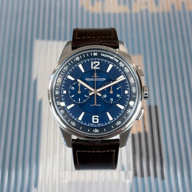 certified pre-owned Jaeger-LeCoultre Polaris Chronograph reference Q9028480 from 2024 in Geneva - Certified pre-owned - Minty Watches