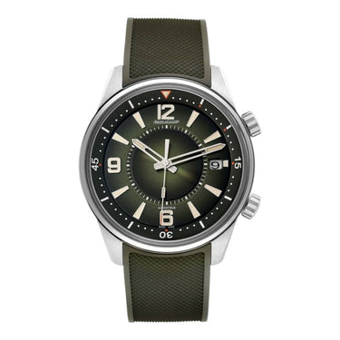 Pre-owned Jaeger-Lecoultre Polaris Date 42 mm Green Dial Automatic reference Q906863J in Geneva - Certified pre-owned - Minty Watches