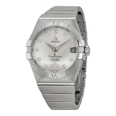 Pre-owned Omega Constellation Co-Axial Chronometer 38mm Silver Dial Automatic reference 123.10.38.21.52.001 in Geneva - Certified pre-owned - Minty Watches