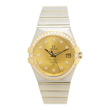 Pre-owned Omega Constellation 35 mm reference 123.25.35.20.58.001 in Geneva - Certified pre-owned - Minty Watches