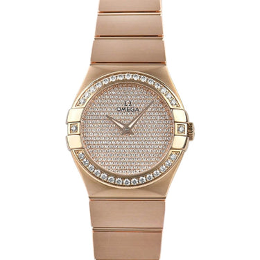 Pre-owned Omega Constellation Quartz 27 mm reference 123.55.27.60.99.004 in Geneva - Certified pre-owned - Minty Watches