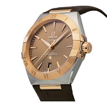 Pre-owned Omega Constellation 39 mm Brown Dial Automatic reference 131.23.39.20.13.001 in Geneva - Certified pre-owned - Minty Watches