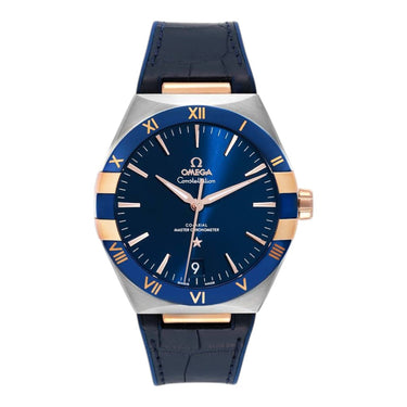 Pre-owned Omega Constellation Co-Axial Chronometer 41mm Blue Dial ref 131.23.41.21.03.001 in Geneva - Certified pre-owned - Minty Watches