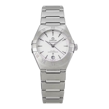 Pre-owned Omega Constellation Manhattan Master Chronometer 29 mm Silver Dial reference 131.10.29.20.02.001 in Geneva - Certified pre-owned - Minty Watches