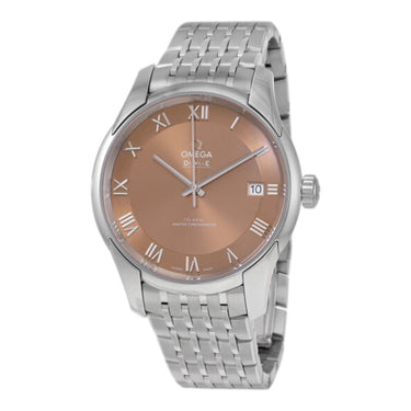 Pre-owned Omega De Ville Hour Vision Co-Axial Master Chronometer 41mm Brown Dial reference 433.10.41.21.10.001 in Geneva - Certified pre-owned - Minty Watches