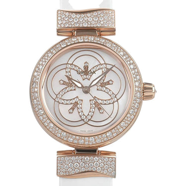 Pre-owned Omega De Ville Ladymatic 34 mm reference 425.67.34.20.55.009 in Geneva - Certified pre-owned - Minty Watches