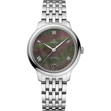 Pre-owned Omega De Ville Prestige 34mm Co-Axial Master Chronometer reference 434.10.34.20.07.001 in Geneva - Certified pre-owned - Minty Watches