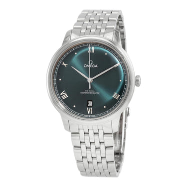 Pre-owned Omega De Ville Prestige Co-Axial Chronometer 40mm Green Dial ref 434.10.40.20.10.001 in Geneva - Certified pre-owned - Minty Watches