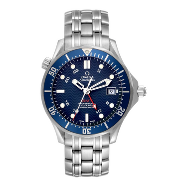 Pre-owned Omega Seamaster 300M GMT 2535.80 in Geneva - Certified pre-owned - Minty Watches