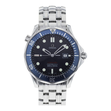 Pre-owned Omega Seamaster 300 41mm Quartz Blue Dial reference 2221.80 in Geneva - Certified pre-owned - Minty Watches