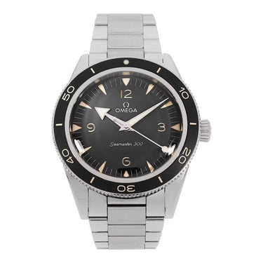 Pre-owned Omega Seamaster 300 Co-Axial Master Chronometer 41mm Black Dial Automatic ref 234.30.41.21.01.001 in Geneva - Certified pre-owned - Minty Watches