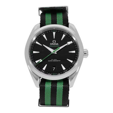 Pre-owned Omega Seamaster Aqua Terra 150M Gold Edition 41mm Black Dial Automatic reference 220.12.41.21.01.002 in Geneva - Certified pre-owned - Minty Watches