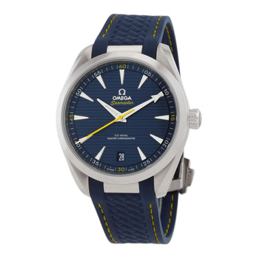 Pre-owned Omega Seamaster Aqua Terra 150M 41 mm Blue Dial Automatic reference 220.12.41.21.03.009 in Geneva - Certified pre-owned - Minty Watches