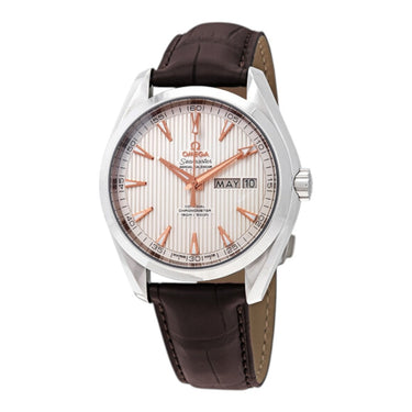 Pre-owned Omega Seamaster Aqua Terra 150M GMT 43 mm Silver Dial Automatic reference 231.13.43.22.02.003 in Geneva - Certified pre-owned - Minty Watches