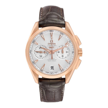 Pre-owned Omega Seamaster Aqua Terra GMT 43 mm Rose Gold reference 231.53.43.22.02.001 in Geneva - Certified pre-owned - Minty Watches