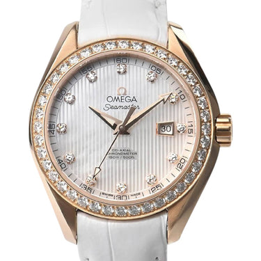 Pre-owned Omega Seamaster Aqua Terra 150M 34 mm reference 231.58.34.20.55.002 in Geneva - Certified pre-owned - Minty Watches