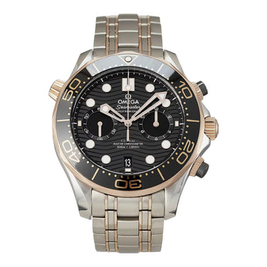Pre-owned Omega Seamaster Diver 300M Chronograph 44mm Black Dial reference 210.20.44.51.01.001 in Geneva - Certified pre-owned - Minty Watches