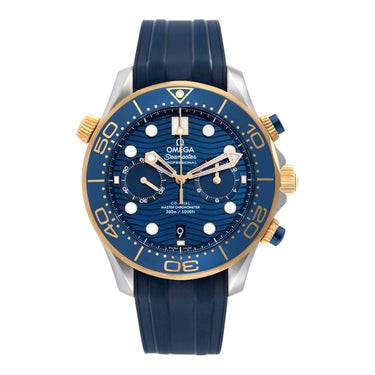 Pre-owned Omega Seamaster Diver 300M Chronograph Master Chronometer reference 210.22.44.51.03.001 in Geneva - Certified pre-owned - Minty Watches