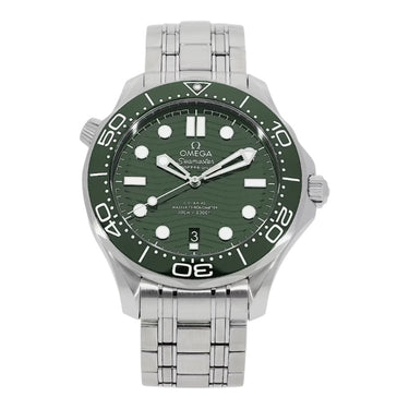 Pre-owned Omega Seamaster Diver 300M Green 42 mm reference 210.30.42.20.10.001 in Geneva - Certified pre-owned - Minty Watches