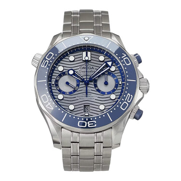 Pre-owned Omega Seamaster Diver 300M Chronograph 44mm Grey Dial ref 210.30.44.51.06.001 in Geneva - Certified pre-owned - Minty Watches