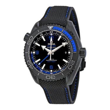 Pre-owned Omega Seamaster Planet Ocean 600M Deep Black 45,5mm Black Dial Automatic reference 215.92.46.22.01.002 in Geneva - Certified pre-owned - Minty Watches