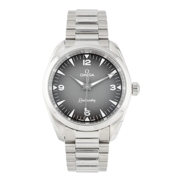 Pre-owned Omega Seamaster Railmaster 38 mm Grey Dial Automatic reference 235.10.38.20.06.001 in Geneva - Certified pre-owned - Minty Watches