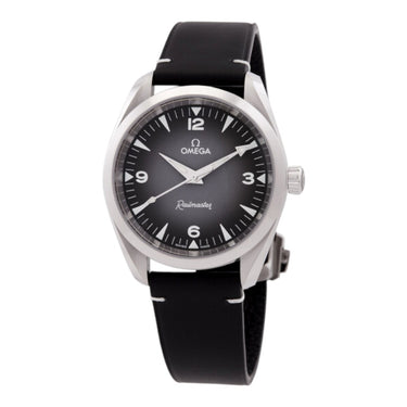 Pre-owned Omega Seamaster Railmaster 38mm Grey Dial Automatic reference 235.12.38.20.06.001 in Geneva - Certified pre-owned - Minty Watches
